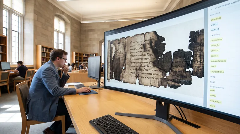 Scholars are using Apollo to propose alternative readings for texts recovered from the volcanic ruins of Herculaneum.
