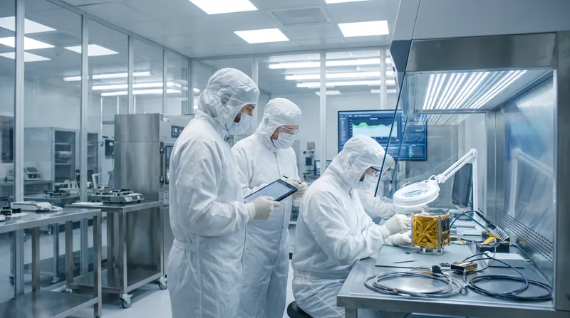 Engineers must ensure the delicate TPU chips can survive forces up to 100 times Earth's gravity during launch.