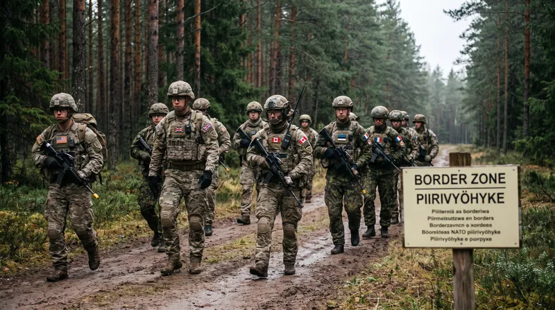 NATO forward-deployed forces in Eastern Europe serve as the primary deterrent against localized incursions.