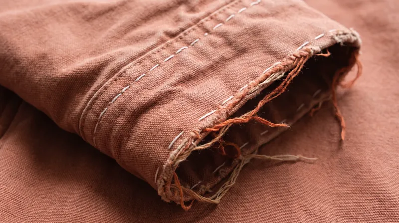Exposed seams and raw edges were central to Francesco Risso's vision of 'things taken apart.'