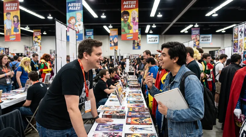 Fellow creators remembered Cassara as a warm, joyful presence at comic conventions and industry events.