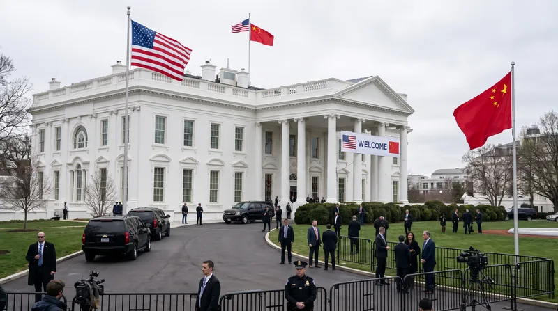 The White House hosted the lavish summit following preliminary talks in New York.
