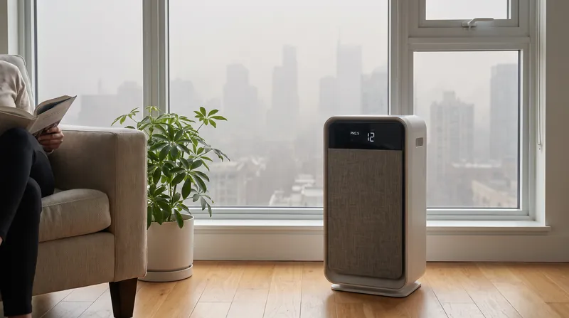 Health experts advise individuals with chronic cardiopulmonary conditions to use high-efficiency particulate air purifiers during smoke events.