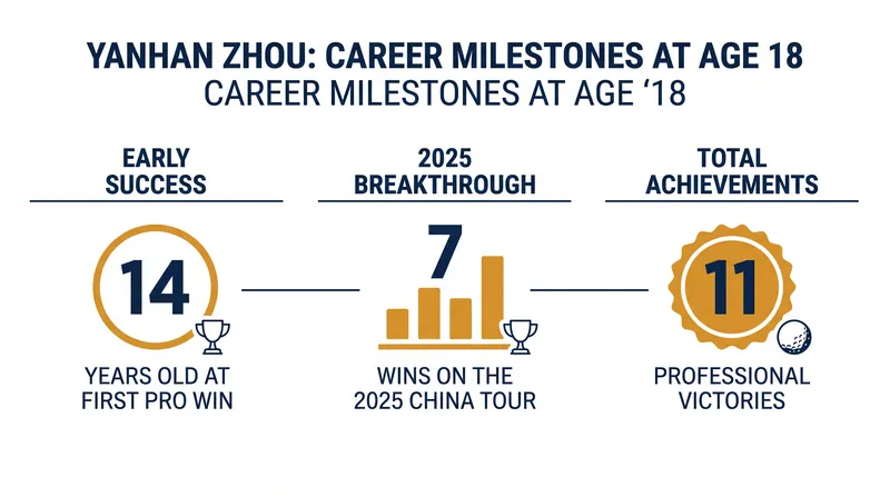Yanhan Zhou's rapid ascent to the DP World Tour.