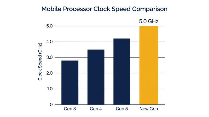 The Elite Extreme Gen 6 pushes peak CPU frequencies to 5.0 GHz, a 5.5 percent increase over the previous generation.