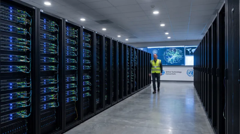 The proposed oversight body would monitor the development of frontier models trained in massive, resource-intensive data centers.