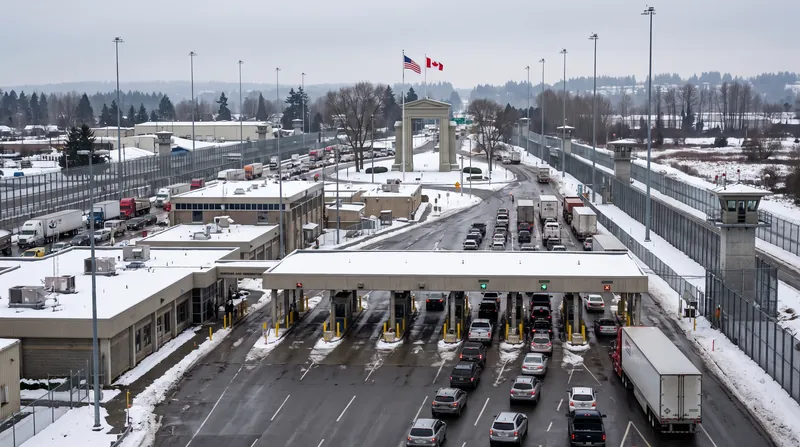 Canada and the United States share a 5,525-mile border and are integrated through NORAD.