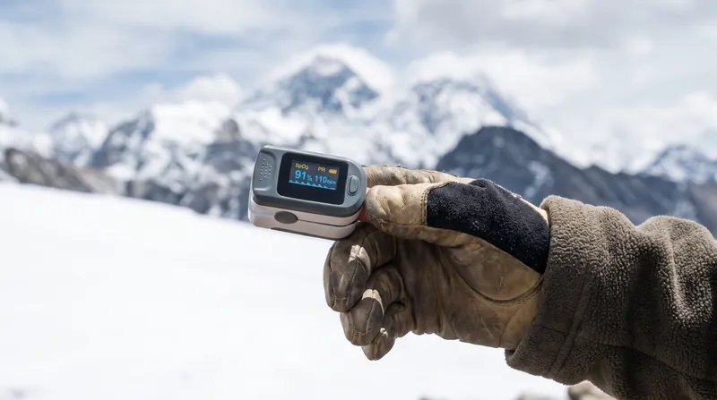 Above 8,000 feet, the partial pressure of oxygen drops significantly, forcing the cardiovascular system to work harder to maintain baseline oxygen saturation.
