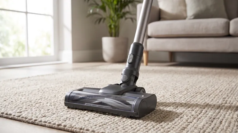 A vacuum's ability to pull dust from carpet fibers depends on the balance between static pressure and airflow, not just raw motor strength.