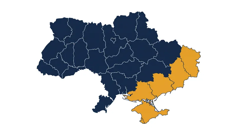 Voting was staged in several Ukrainian regions currently under Russian military occupation.