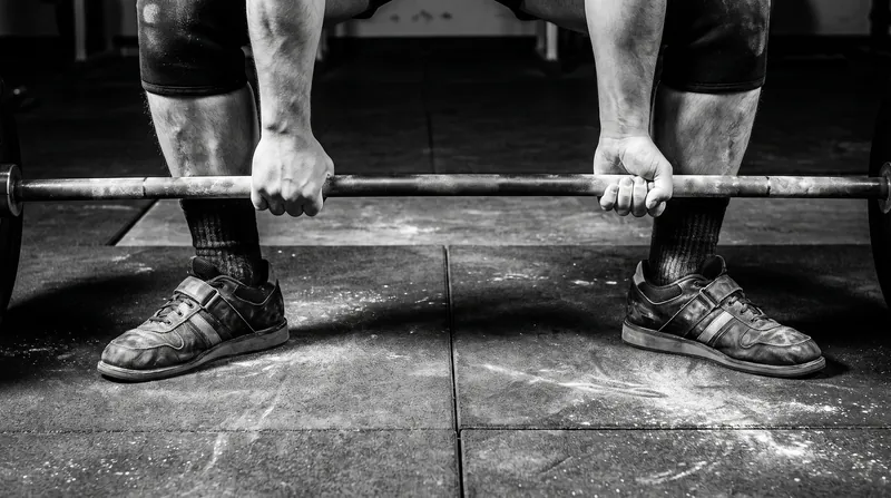 The 42-degree average foot angle in the sumo deadlift introduces significant frontal and transverse plane moments at the knee and hip.