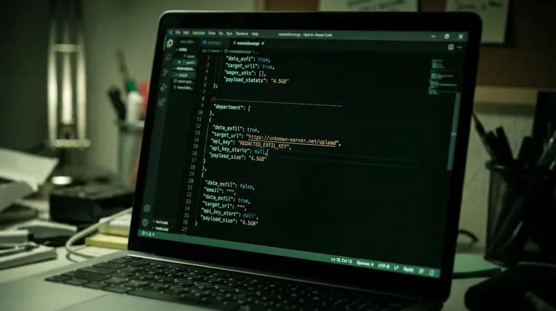 The implant forces the models to output their decisions as strictly formatted JSON objects.