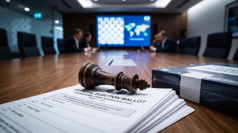 The secret ballot vote will officially end a 31-year era of Russian leadership over the international chess federation.