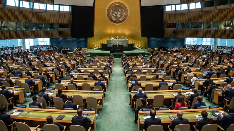 Delegates at the 81st United Nations General Assembly in New York.