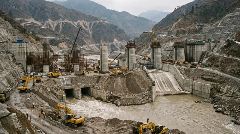 India's construction of hydroelectric projects on the western rivers has triggered repeated diplomatic disputes.