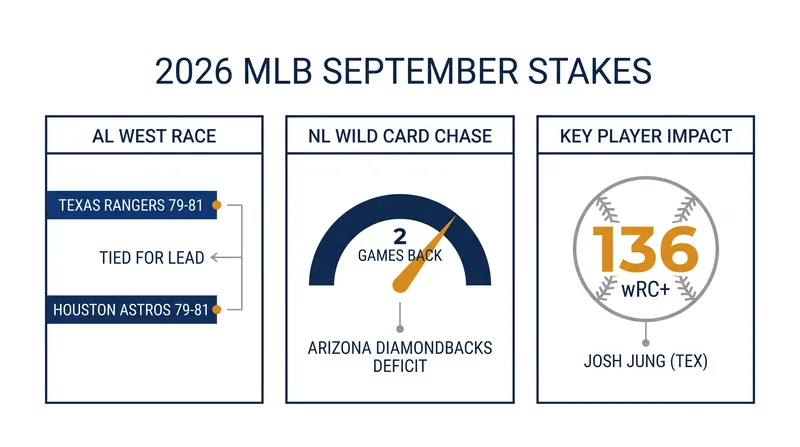 The final weekend of the 2026 season features deadlocked divisions and tight Wild Card races.