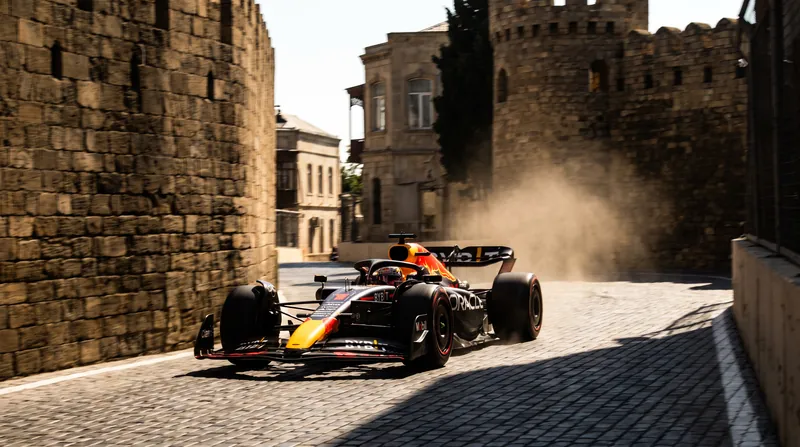Hadjar completed 51 laps of the demanding Baku street circuit to secure his podium finish.