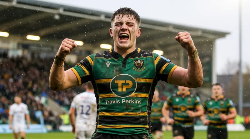 Nineteen-year-old James Pater scored a hat-trick in his Premiership debut.
