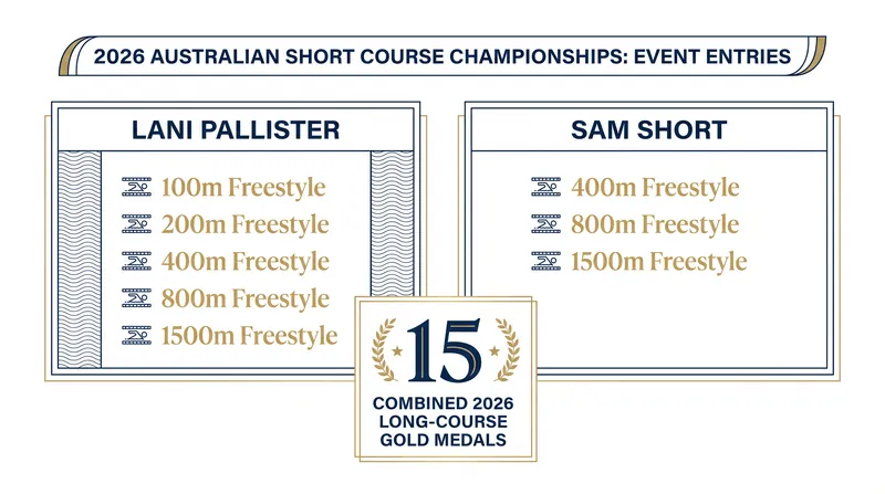 The heavy domestic workload planned for Australia's top distance swimmers.