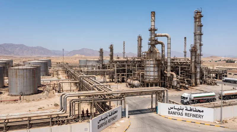 Maintenance at the Baniyas refinery has forced Syria to rely more heavily on expensive imported fuel.
