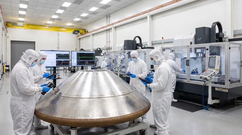 During the engineering and manufacturing development phase, the program must prove the Mk7 reentry body can be reliably produced at scale.