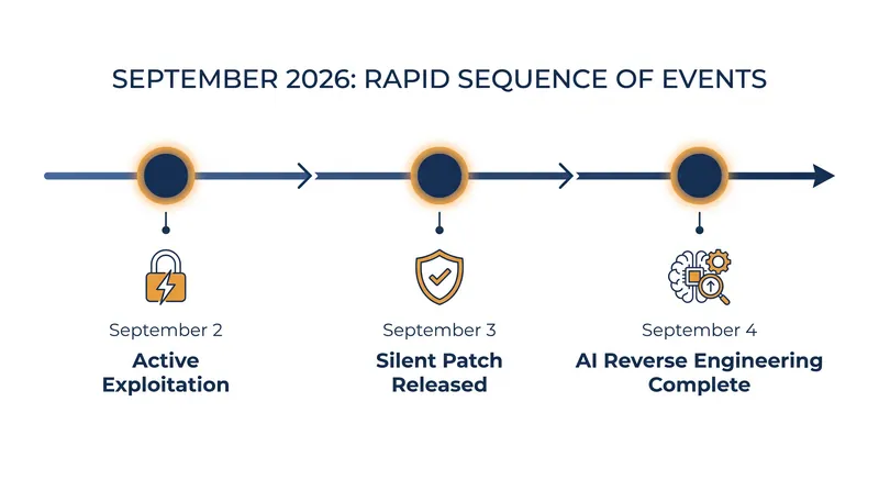 Security researchers utilized AI tools to reverse-engineer the silent patches in less than 24 hours.