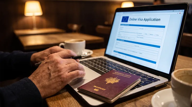 The ESTA application requires travelers to declare all dual nationalities and past travel to flagged nations.