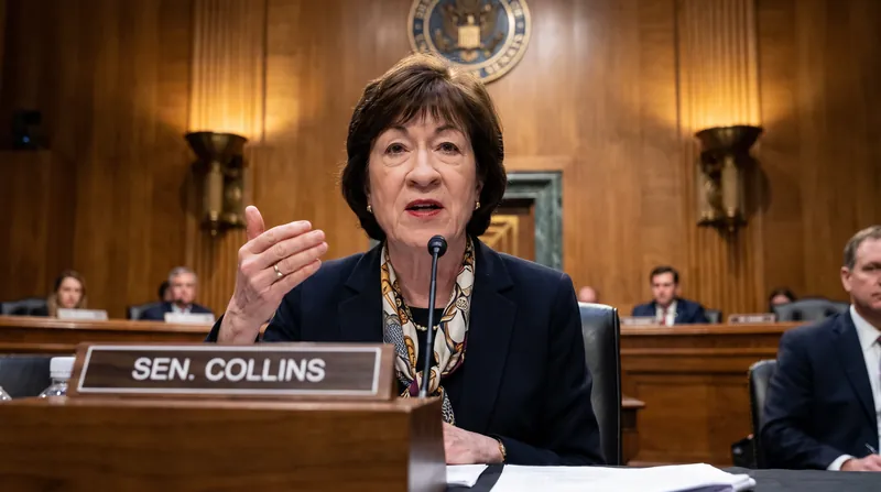 Senate Appropriations Chair Susan Collins led the bipartisan pushback against the proposed executive order, warning it violated congressional intent.