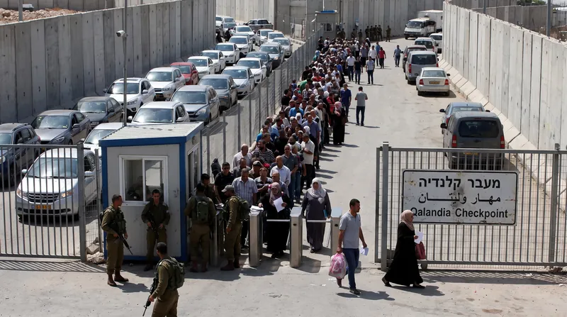 Nearly all Palestinians surveyed in the West Bank and East Jerusalem identified Israeli checkpoints as a major problem for their families.