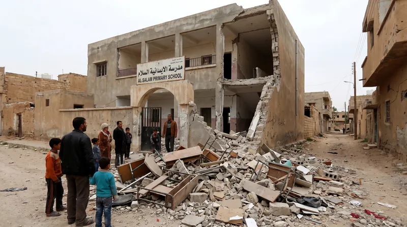 The UN report highlighted a U.S. strike on an elementary school in Minab that resulted in mass civilian casualties.