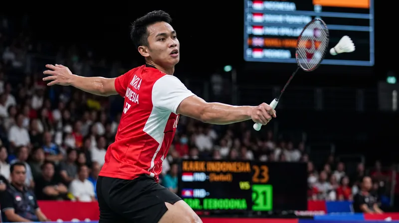 Mohammad Zaki Ubaidillah secured the decisive fifth match to complete Indonesia's historic comeback.