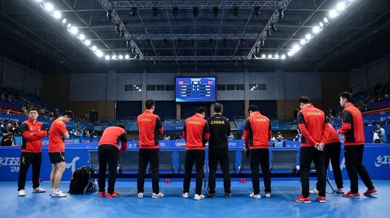 The Chinese men's team processes the end of a 32-year continental dynasty.