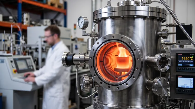 Researchers used a vacuum furnace heated to 900 degrees Celsius to extract sodium atoms from the precursor crystals.