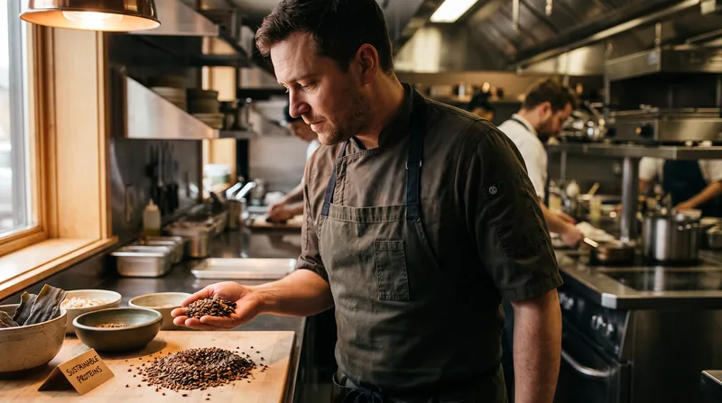 Top chefs are rapidly adapting their menus as extreme weather patterns disrupt the availability of traditional ingredients.