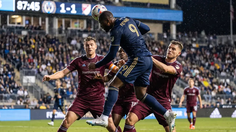 Justin Haak's 74th-minute header completed the three-goal comeback for Los Angeles.