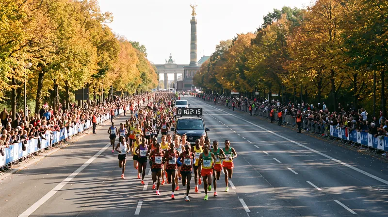 The notoriously flat and fast Berlin Marathon course has hosted numerous world records since 2003.