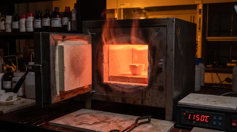 To determine the classification number, a 10-gram sample of flour is incinerated at 900 degrees Celsius until only inorganic minerals remain.