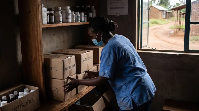 International aid has historically funded the supply chains for antiretroviral medications and tuberculosis diagnostics.