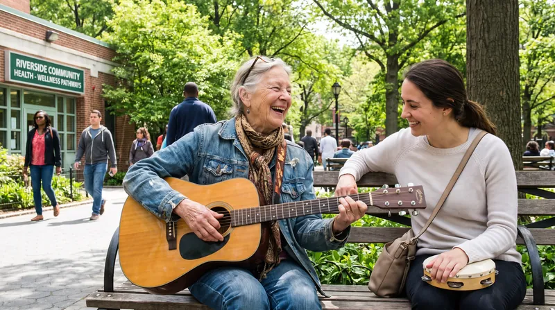 Community pathways connecting patients to arts-based programs outside hospital walls are a key recommendation of the new global roadmap.