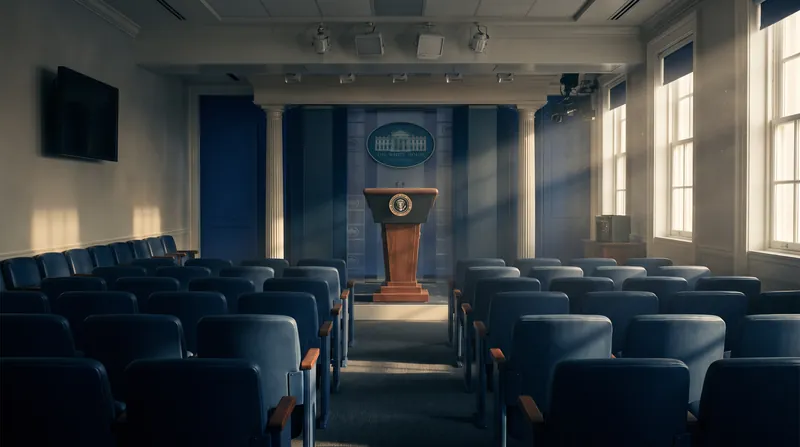 The ongoing dispute has severely disrupted the standard operations of the White House press corps.