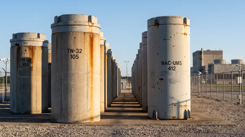 The United States currently stores more than 90,000 metric tons of spent nuclear fuel at commercial reactor sites across the country.