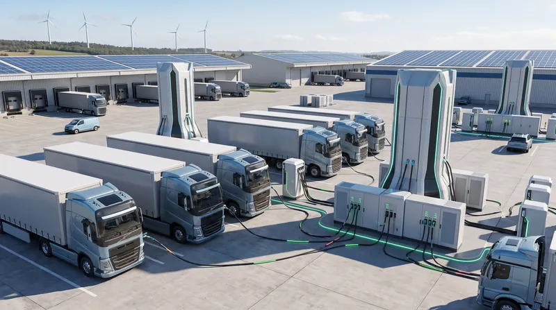 The deployment of megawatt-capable charging stations will dictate the pace of electric truck adoption on long-haul routes.