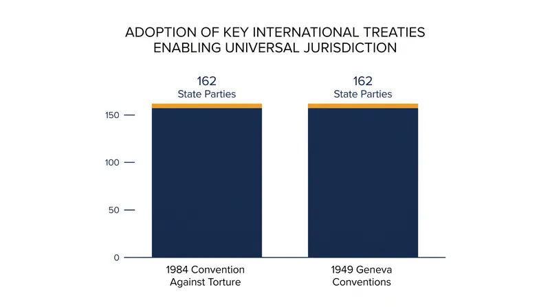 Treaty law provides the primary mechanism for enforcing aut dedere aut judicare obligations.