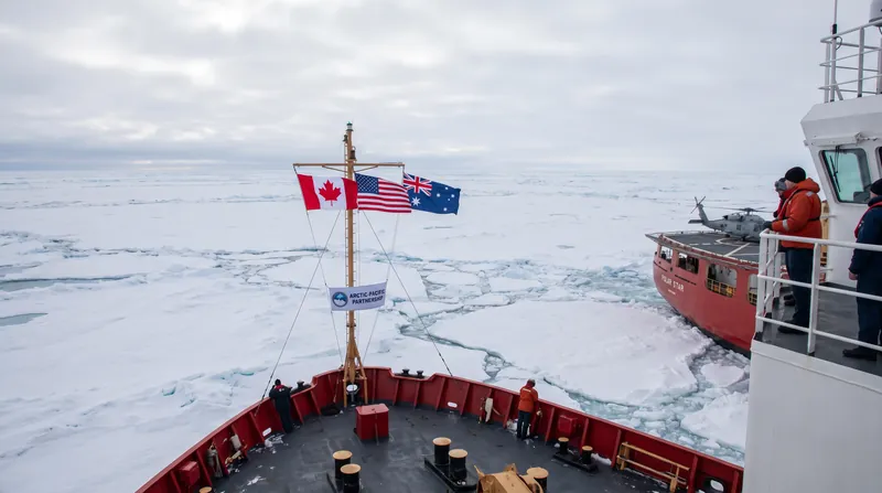 The three nations are advancing an Arctic-Pacific partnership to expand maritime cooperation and secure energy supplies.