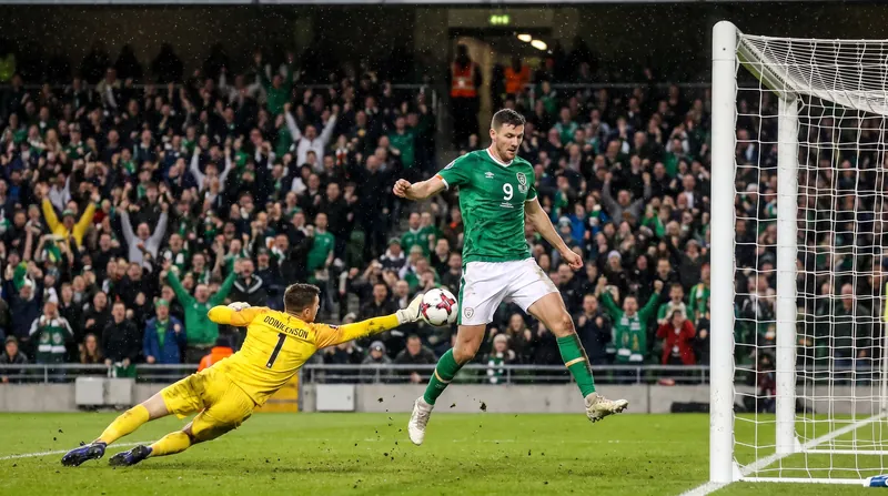 Jack Moylan capped off Ireland's ruthless first-half performance with a strike in the 25th minute.