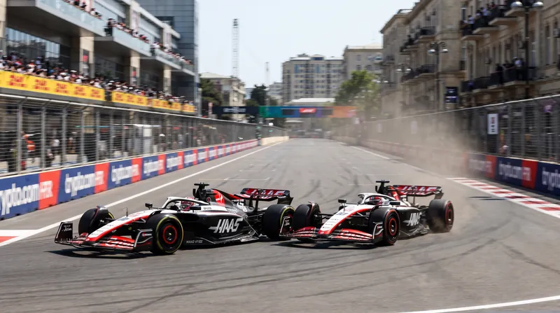 Haas celebrated a rare double-points finish with Esteban Ocon and Ollie Bearman both crossing the line in the top 10.