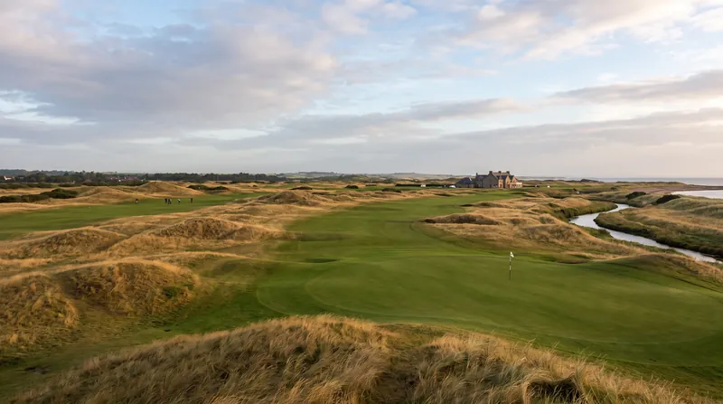 Carnoustie Golf Links will provide a brutal test for the field during the three-course rotation.
