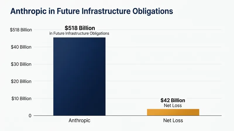 Anthropic's forward compute commitments dwarf its current operating losses.
