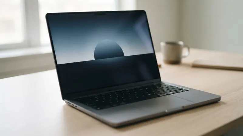 A modern Chromebook laptop open on a wooden desk, displaying the Google logo on its screen.