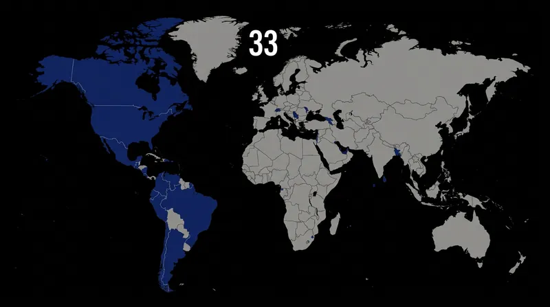 Unconditional territorial birthright is heavily concentrated in the Western Hemisphere.